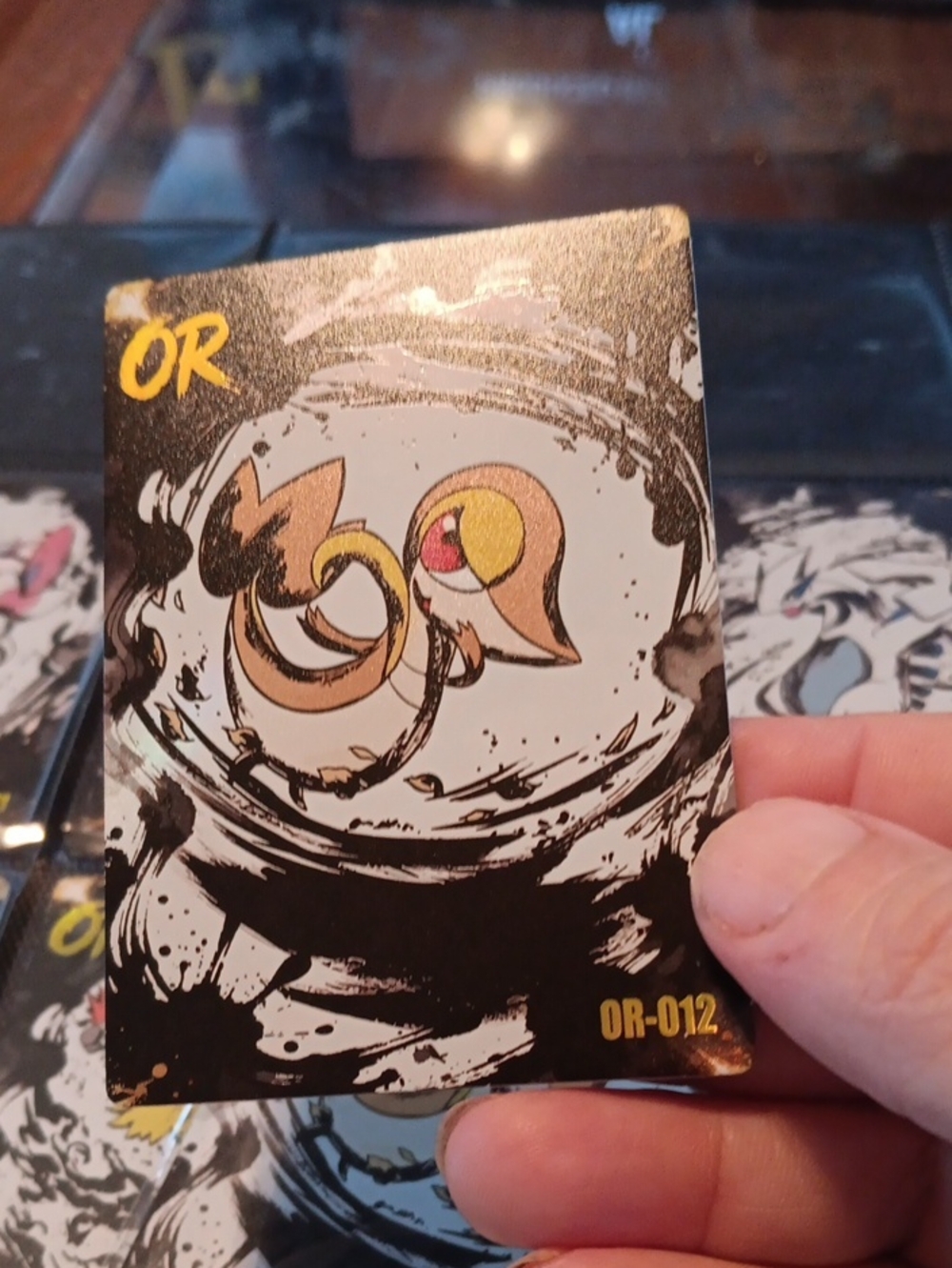 Pokemon OR Gold Black White Trading Card